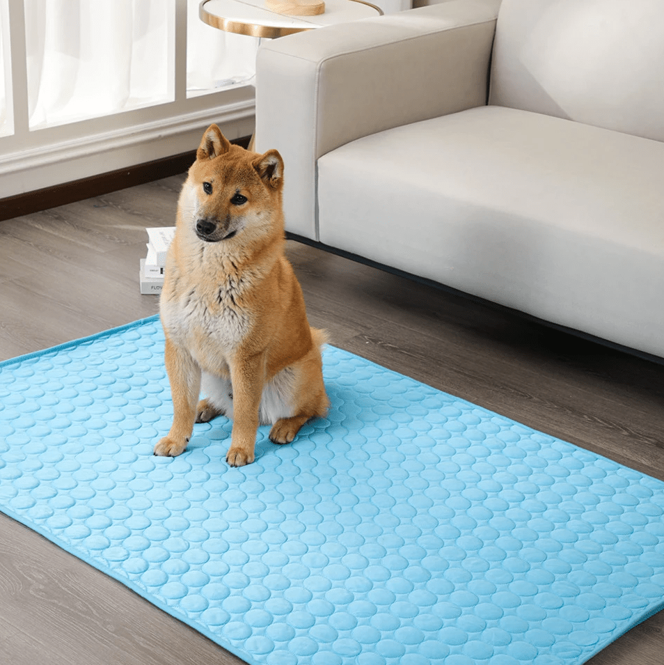 Dog Cooling - Self-Cooling Dog Mat for Hot Days & Relaxed Dogs
