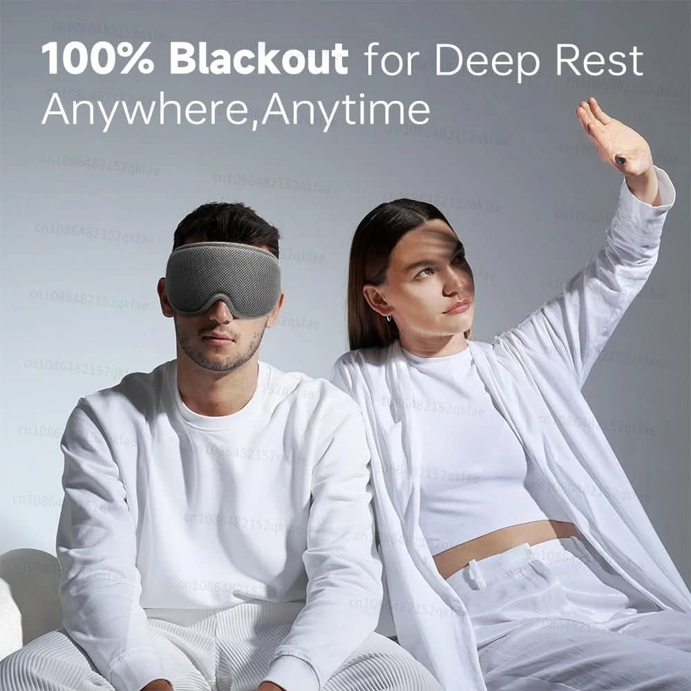 Dream Shadow 3D – Sleep Mask With Adjustable Eye Cups & Ergonomic Design
