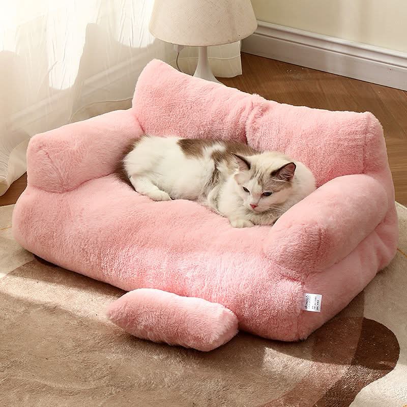 Pet Sofa Pro – Calming Pet Bed With Raised Rim For Less Stress