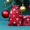 EARTHYSAC – 10 Stück Öko-Jutebeutel mit Kordelzug für handgemachte Geschenke 16