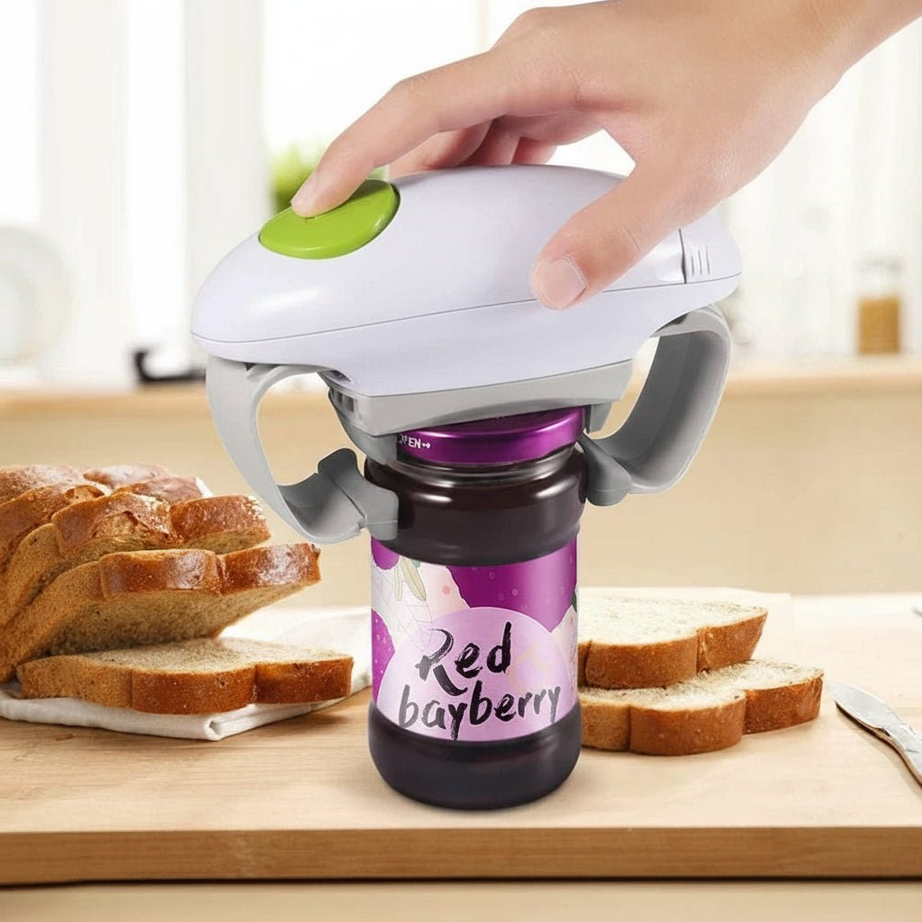 EASYPOP – Müheloser elektrischer Flaschenöffner – Leichtes ABS-Werkzeug zum Öffnen von Gläsern und Flaschen 3
