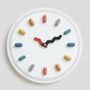 ECOCRAFT – Nordische 3D-Wanduhr mit geräuschlosem Sekundenzeiger 8
