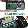 EcoPower Radiogerät – Notfallradio Mit Solar, Taschenlampe Und USB-Ladefunktion