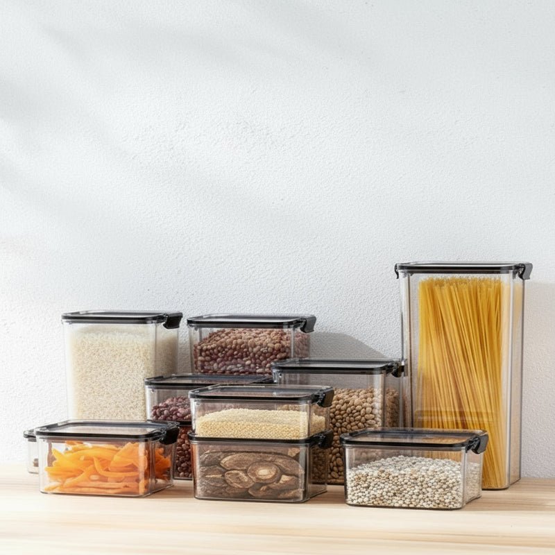 ECOSEAL – Umweltfreundliches, versiegeltes Vorratsdosen-Set für frische und organisierte Küchen 1