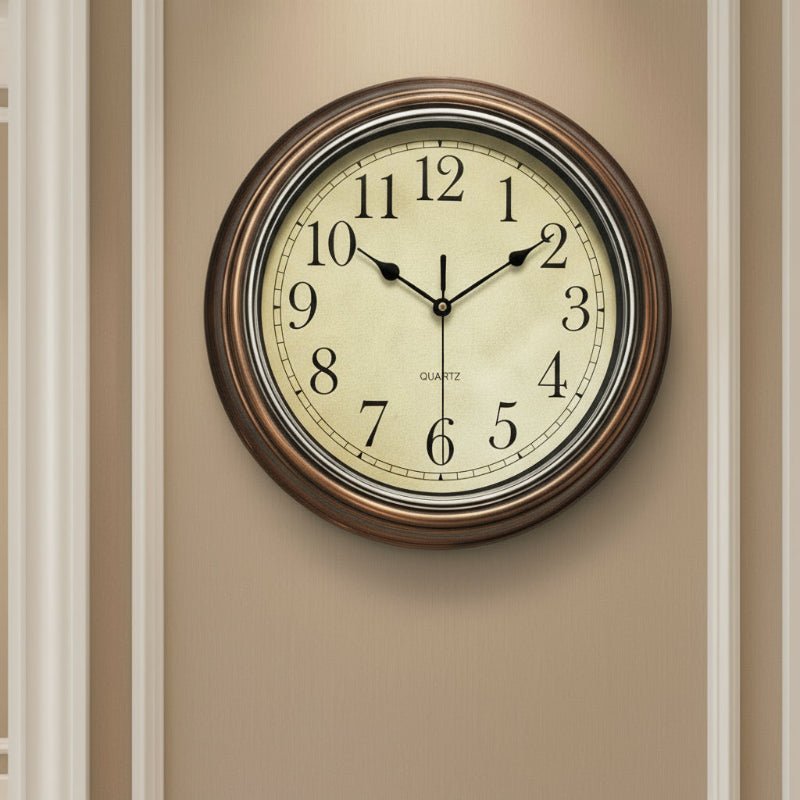 ELEGANTIME – Klassische Wanduhr für jedes Interieur 0