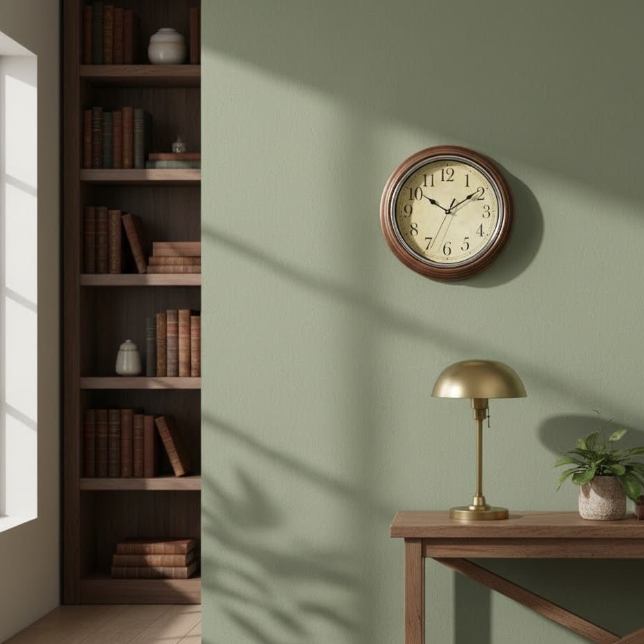 ELEGANTIME – Klassische Wanduhr für jedes Interieur 2
