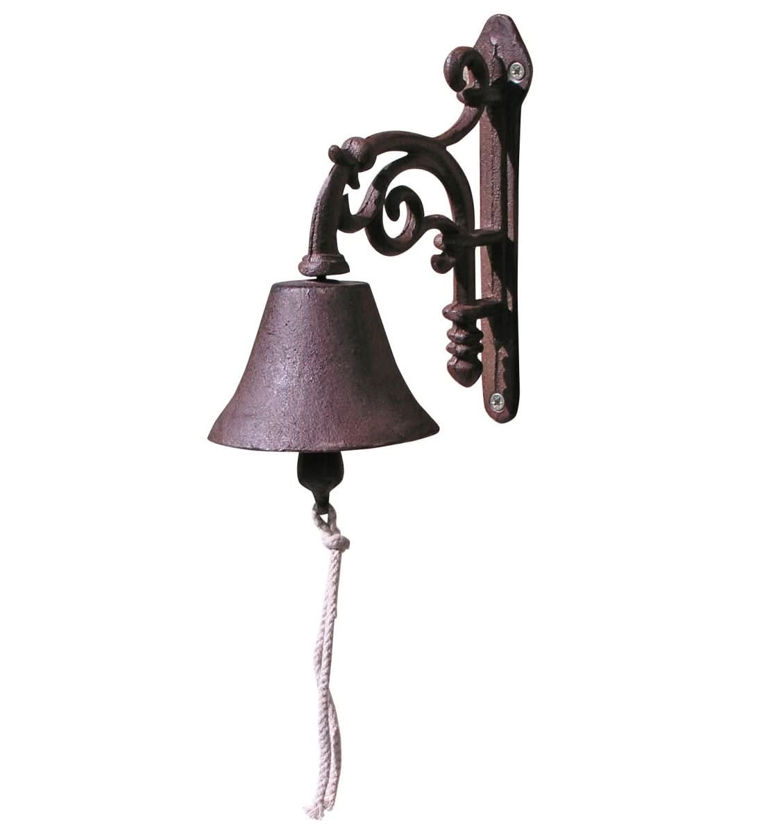 EUROVINT Bell - Cast Iron Retro-Style Doorbell for Front Door & Garden