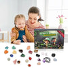 Geotreasure Advent Calendar 2025 - 24 Natural Gemstones For Collectors & Children