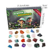 Geotreasure Advent Calendar 2025 - 24 Natural Gemstones For Collectors & Children