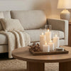 Elegante LED-Stumpenkerzen Set mit Timer - 9 Flammenlose Kerzen für Stimmungsvolle Dekoration 3