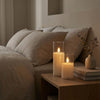 Elegante LED-Stumpenkerzen Set mit Timer - 9 Flammenlose Kerzen für Stimmungsvolle Dekoration 5