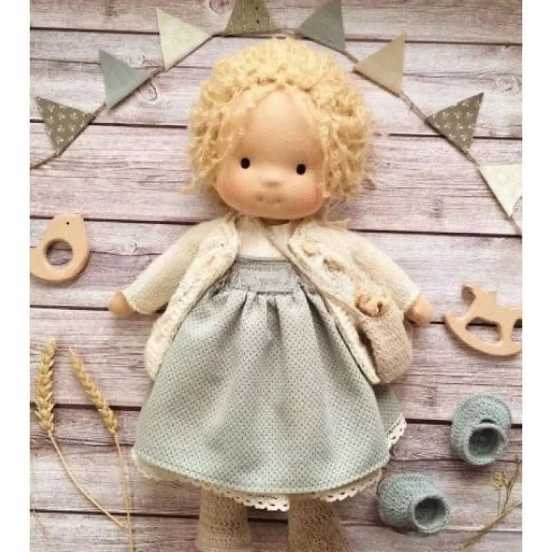Selina – Handmade Cotton Waldorf Doll for Creative Play