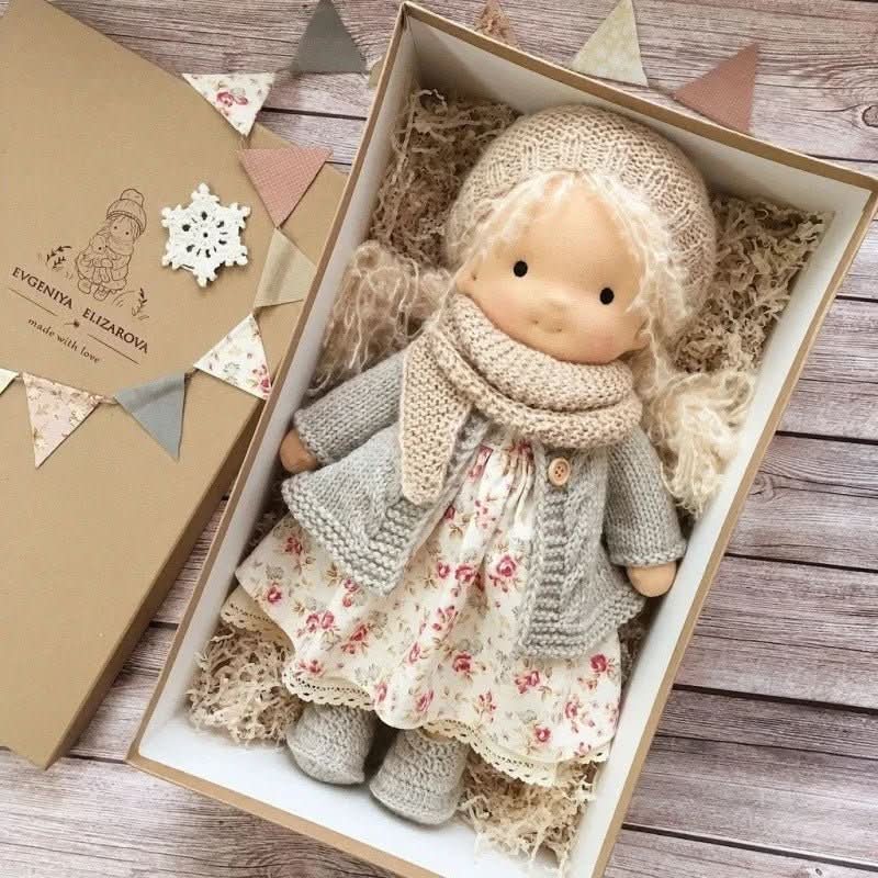 Selina – Handmade Cotton Waldorf Doll for Creative Play