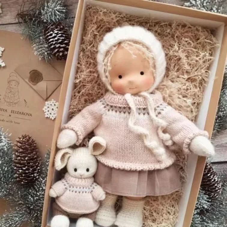 Selina – Handmade Cotton Waldorf Doll for Creative Play