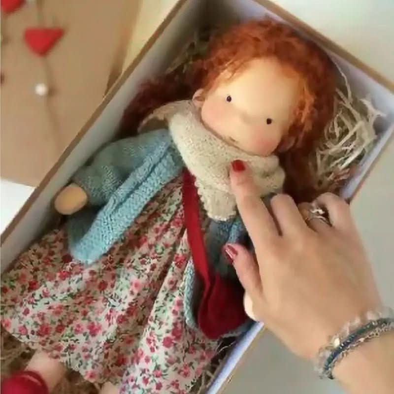 Selina – Handmade Cotton Waldorf Doll for Creative Play