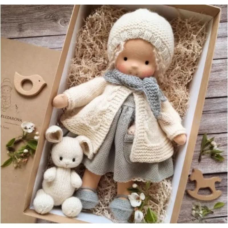Selina – Handmade Cotton Waldorf Doll for Creative Play