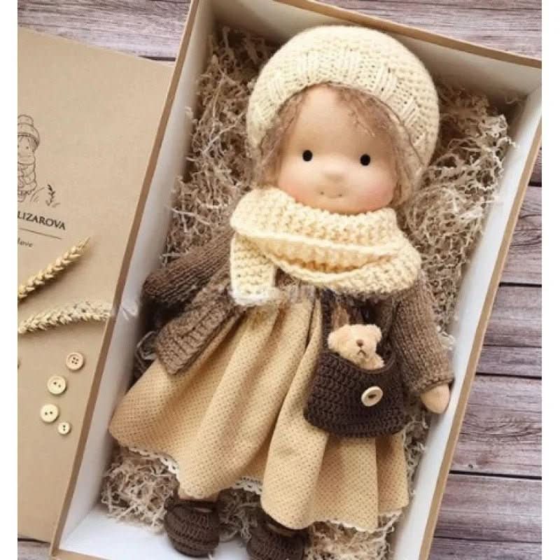 Selina – Handmade Cotton Waldorf Doll for Creative Play