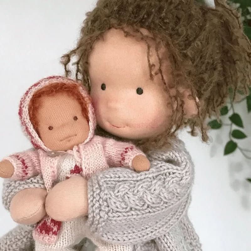 Selina – Handmade Cotton Waldorf Doll for Creative Play