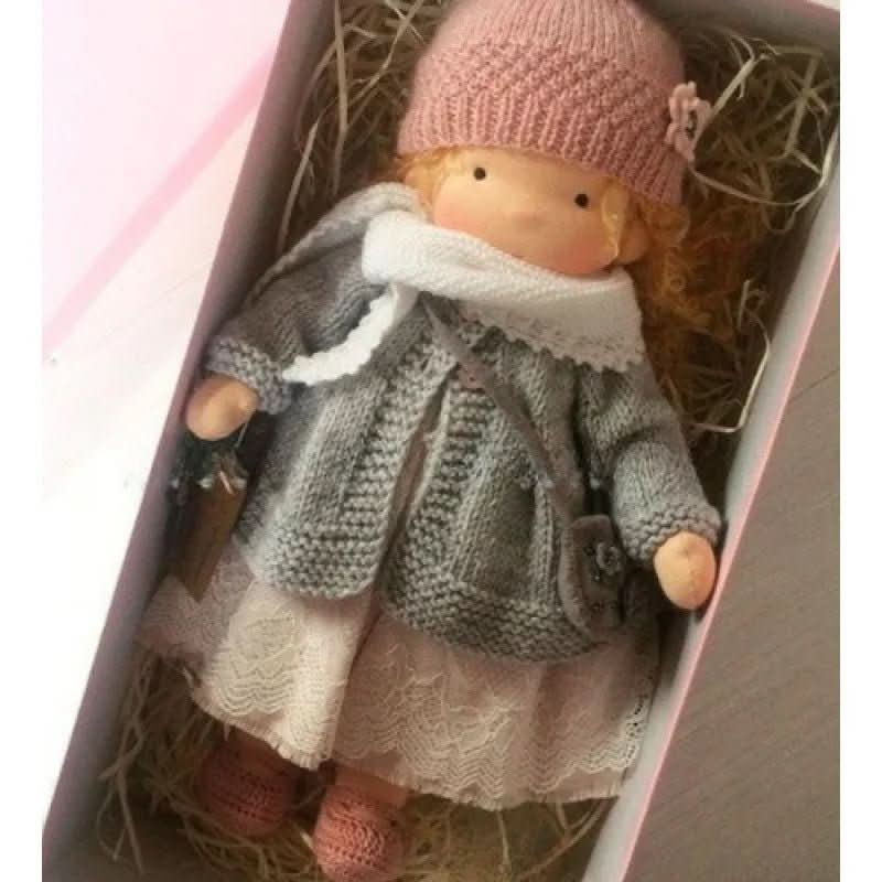 Selina – Handmade Cotton Waldorf Doll for Creative Play