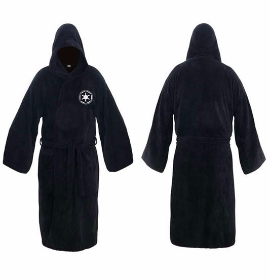 Felix Bathrobe - Men's Flannel Bathrobe with Hood & Belt for Cozy Warmth