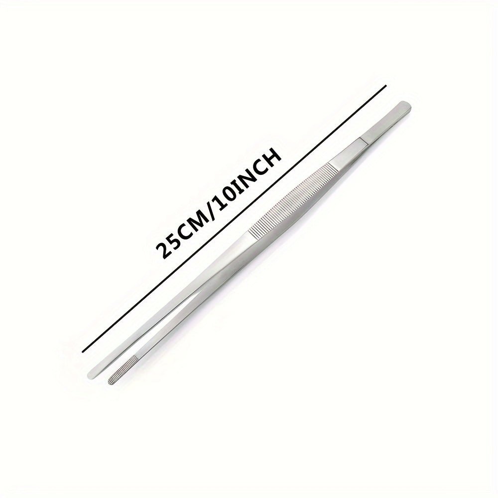 FEUERFEST - Multifunktionale Grillzange aus Edelstahl, 25 cm, Hitzebeständig 4