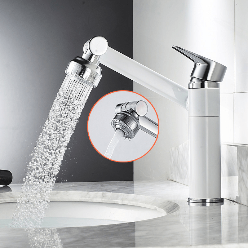 FLEXISPOUT – Flexible Faucet with 360° Spray Function for Bathroom & Kitchen
