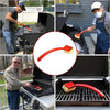 FLORACLEAN - Grillbürste mit Langem Griff für Kratzfreie Reinigung und Dampfkraft 2