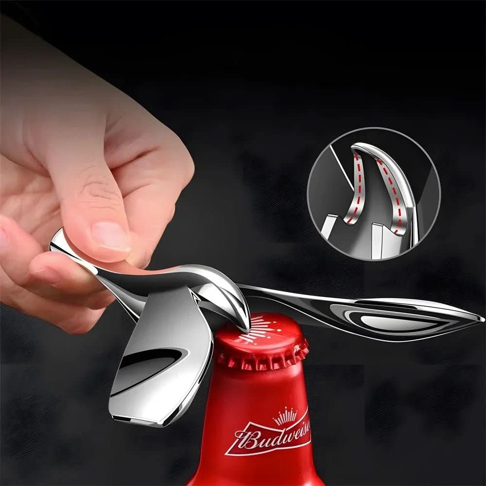 Bird Bottle Opener - Balancing Metal Bird-Shaped Bottle Opener