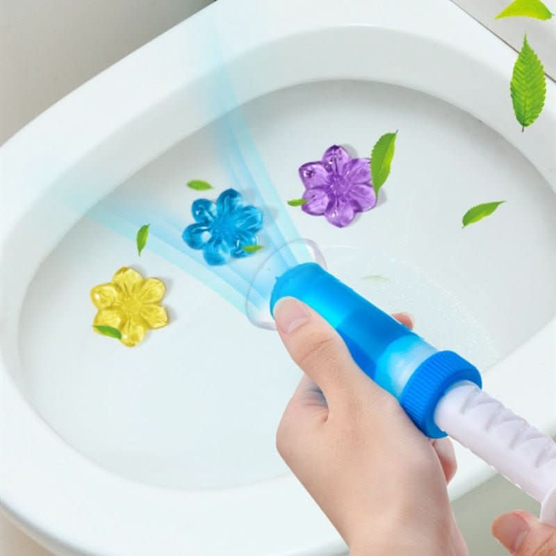 Fresh Bloom Duo – Toilet Cleaner and Air Freshener with Long-Lasting Floral Scent