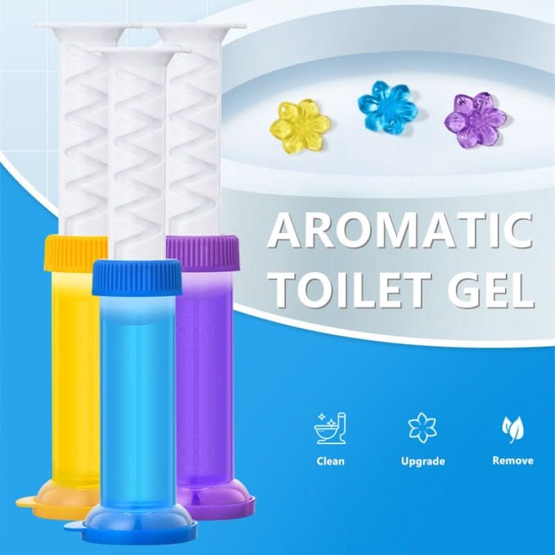 Fresh Bloom Duo – Toilet Cleaner and Air Freshener with Long-Lasting Floral Scent