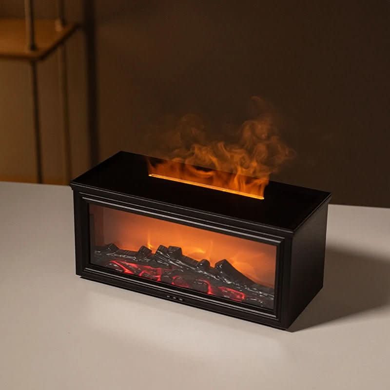 FlameAura – Aromatherapie Feuerstelle Diffusor Mit 7 Farben