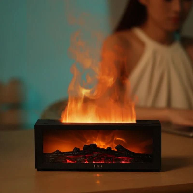 Flame Diffuser – Aromatherapy Humidifier with Flame Effect
