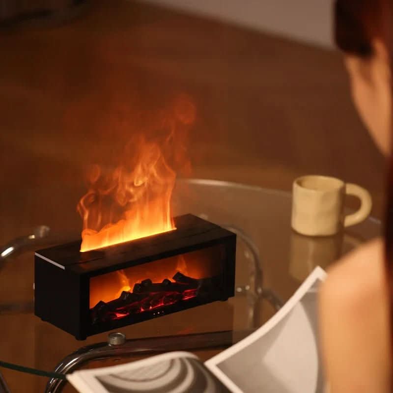 Flame Diffuser – Aromatherapy Humidifier with Flame Effect