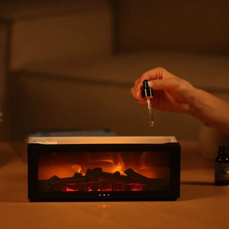 Flame Diffuser – Aromatherapy Humidifier with Flame Effect