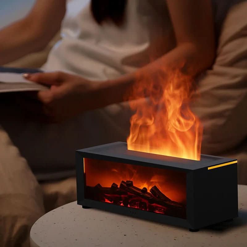 Flame Diffuser – Aromatherapy Humidifier with Flame Effect