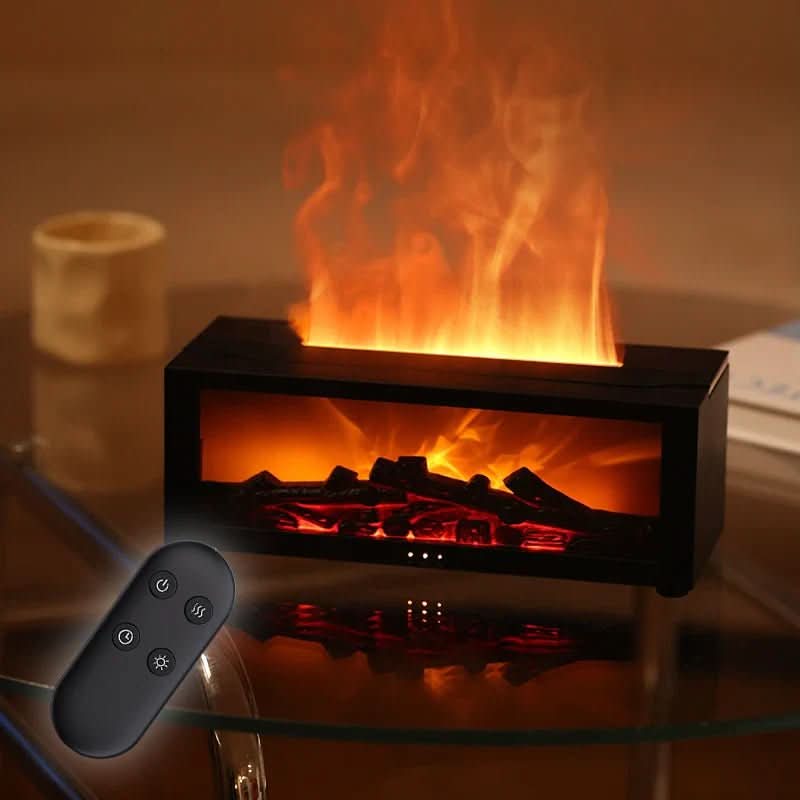 Flame Diffuser – Aromatherapy Humidifier with Flame Effect