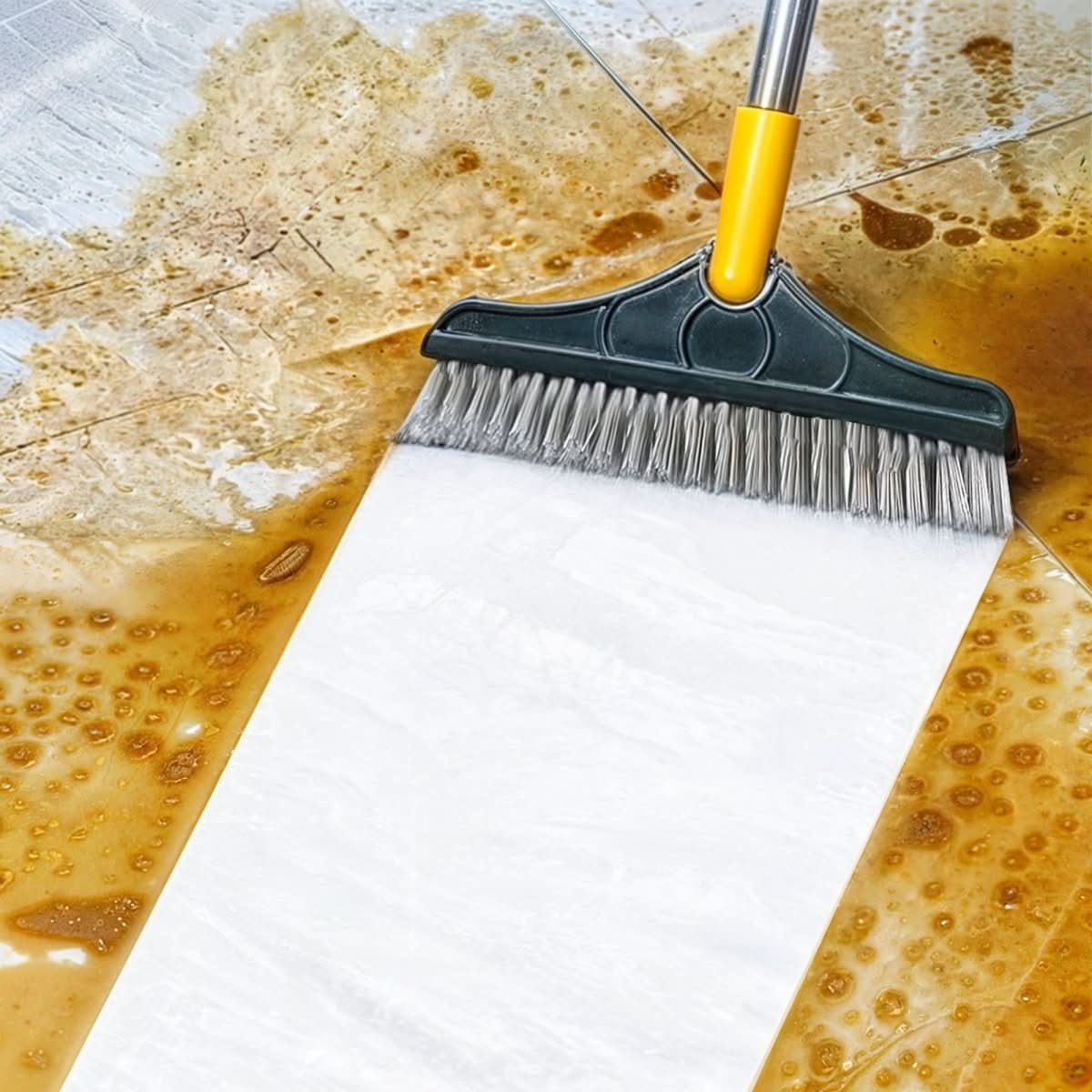 FlexSweep Brush - 2-in-1 Cleaning Brush for Floors & Tiles