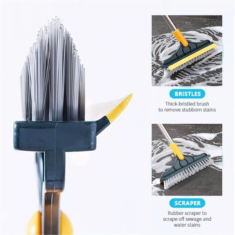 FlexSweep Brush - 2-in-1 Cleaning Brush for Floors & Tiles