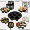 Silikon-Muffinform für Heißluftfritteuse – Antihaft & Flexibel für Muffins, Cupcakes & Snacks