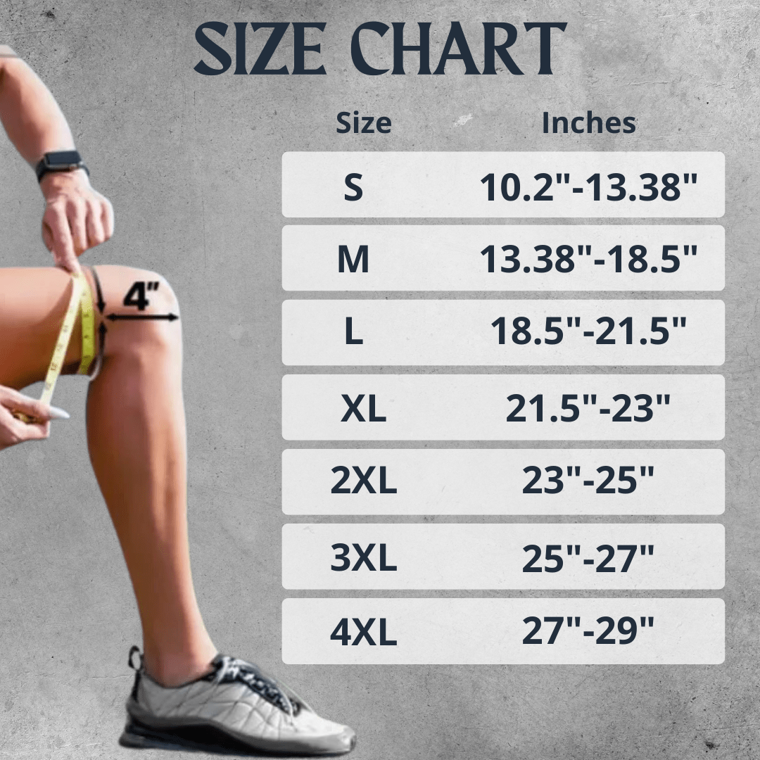 FlexiKnee Support – Adjustable Knee Brace with Spring Support for Plus Sizes
