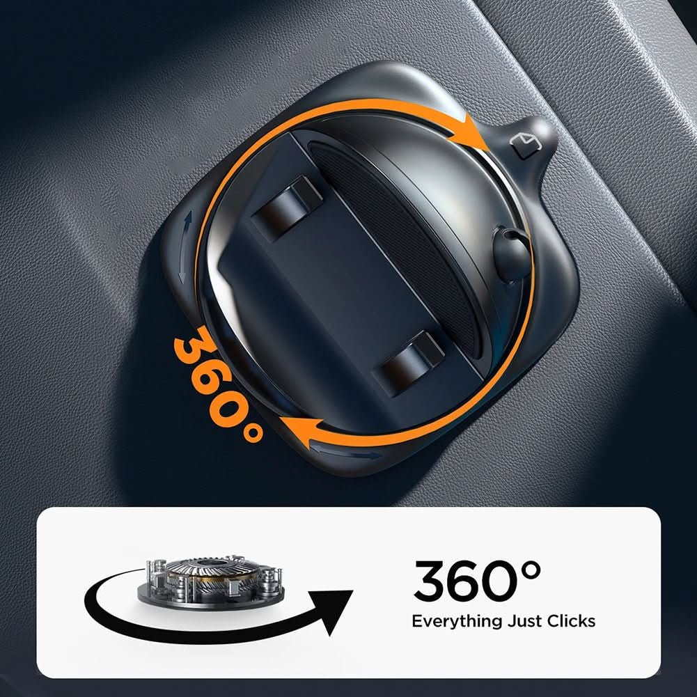 FlexiSight – 360° Phone Holder with Adjustable Viewing Angle & Secure Stand