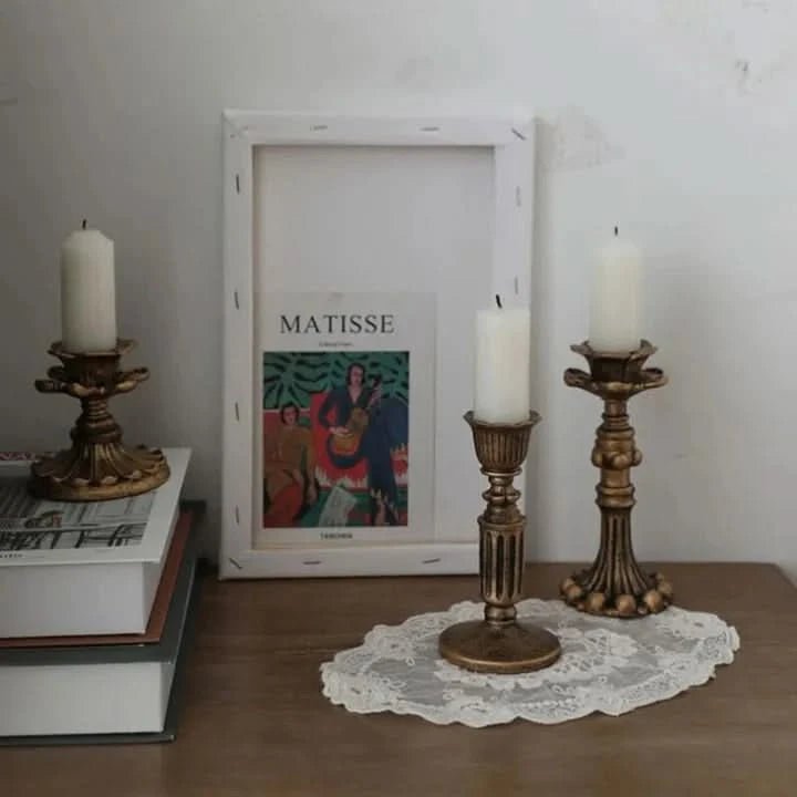 Dora - Rustic Charm Candlestick