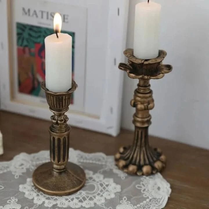 Dora - Rustic Charm Candlestick