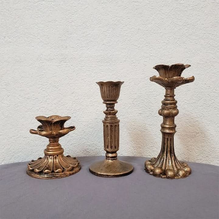 Dora - Rustic Charm Candlestick