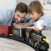 Christmas Train Set - Electric Christmas Train With Flexible Tracks & Festive Carriages