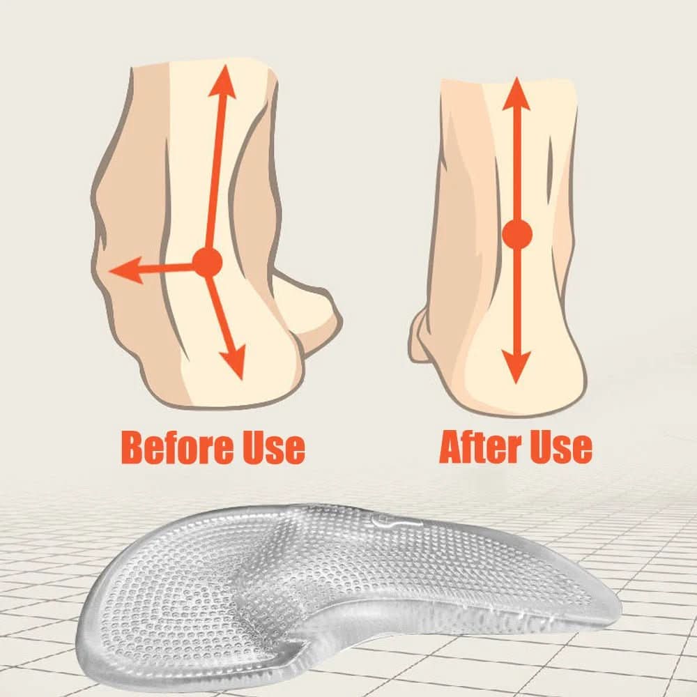 GELSTRIDE – Orthopädische Einlegesohlen aus Silikongel für ganztägigen Komfort 5