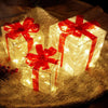 GLIMBOX – Beleuchtete Weihnachtsgeschenkbox mit 100 LED-Lichtern für die Weihnachtsdekoration 2