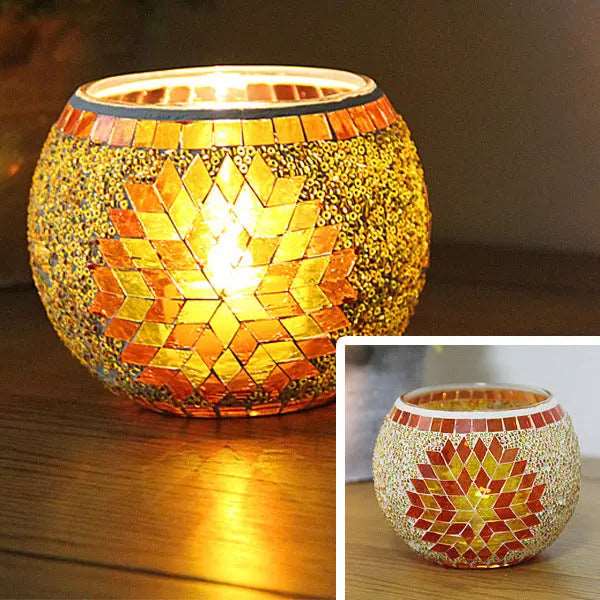 GLOWGLASS – Eleganter dekorativer Kerzenhalter aus Glas 10