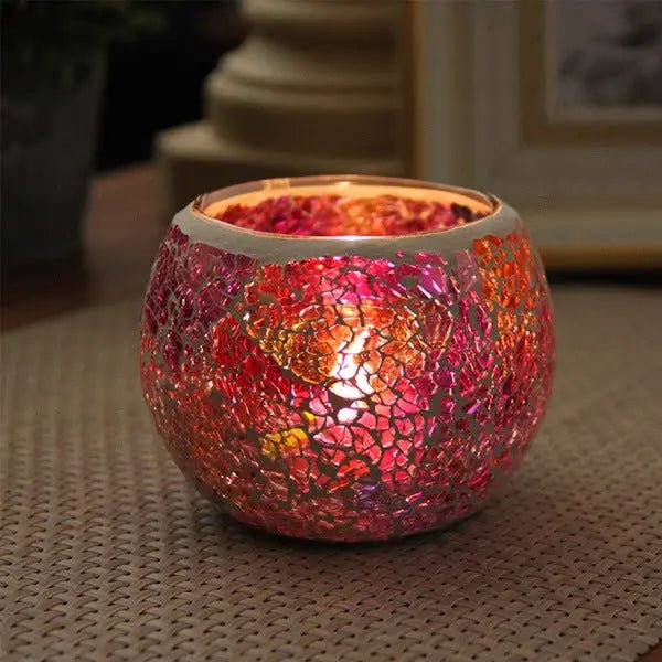 GLOWGLASS – Eleganter dekorativer Kerzenhalter aus Glas 15