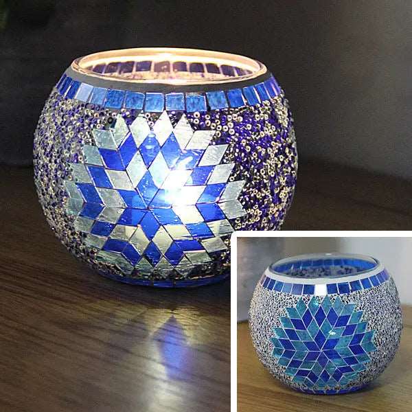 GLOWGLASS – Eleganter dekorativer Kerzenhalter aus Glas 2